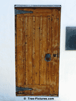 Pictures of Cedar Trees: Cedar Wood is Weather Resistant for Exterior Door Found on Bermuda Church | Cedar:Door at Tree-Pictures.com