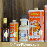 Canadian Maple Syrup: Sugar Maple Syrup Products Sold from the collection and boiling down of the Maple Tree Sap into Syrup